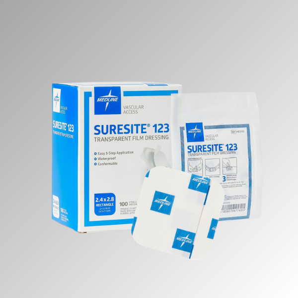 Apósito para fijación transparente Suresite 123 (Medline)