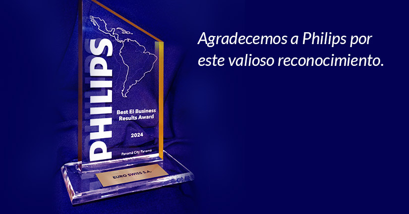 Agradecemos a Philips por este valioso reconocimiento.