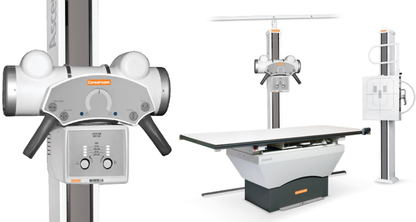 Sistema DRX-Ascend de CARESTREAM: sistema de radiografía de montaje en suelo